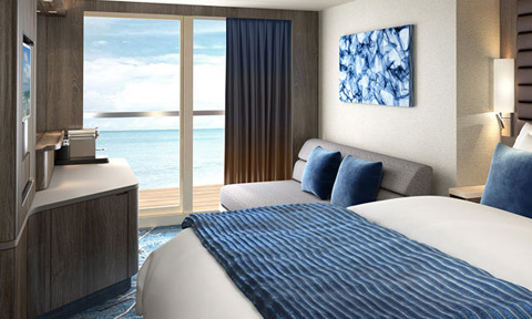 Norwegian Bliss Balkonlu dış kabin Norwegian Bliss Balkonlu dış kabin